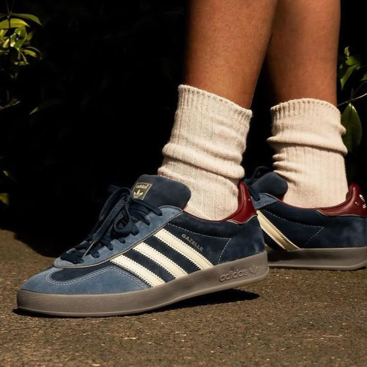 Gazelle Indoor Crew Navy Burgundy