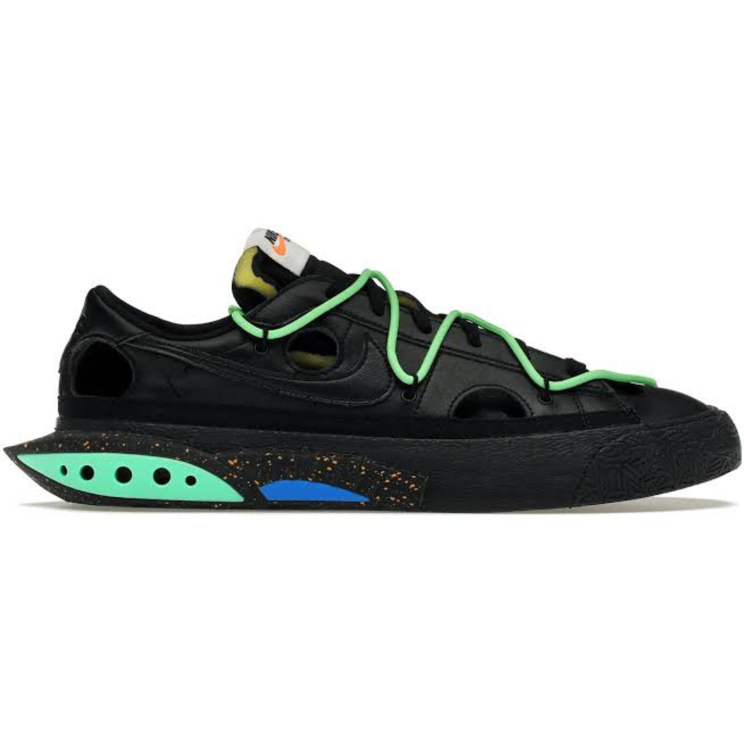 Nike Blazer Low Off-White Black Electro Green