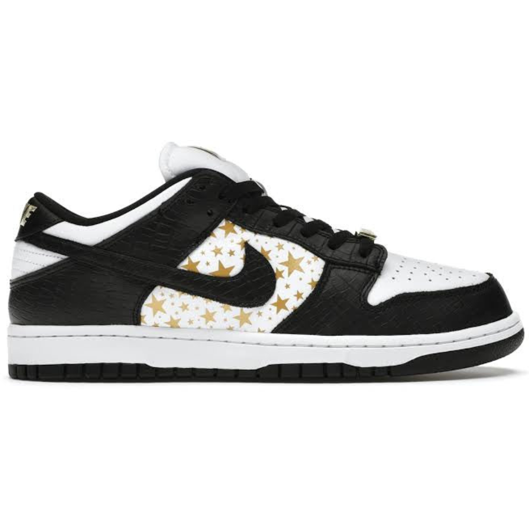Nike SB Dunk Low Supreme Stars Black