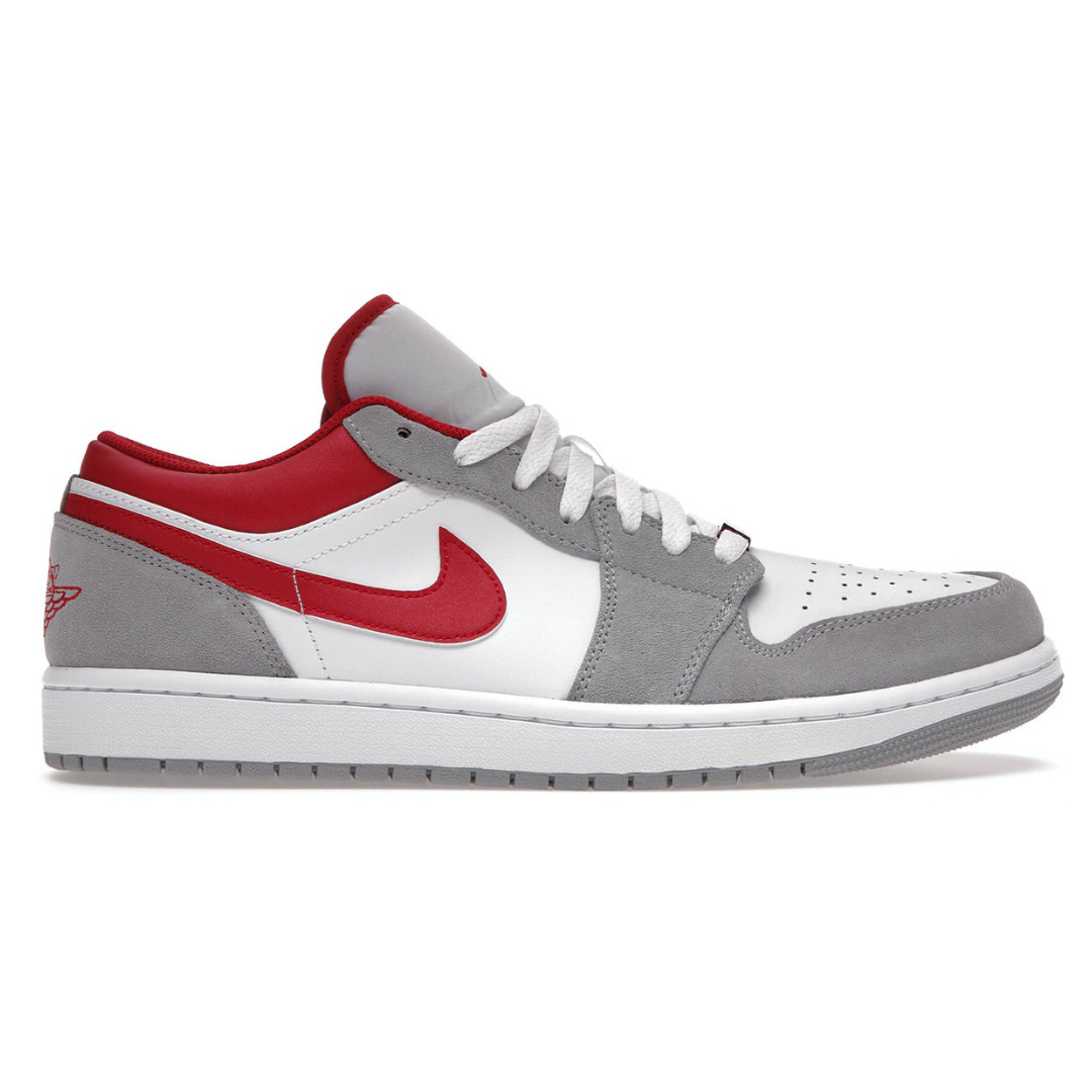 Jordan 1 Low SE Light Smoke Grey Gym Red