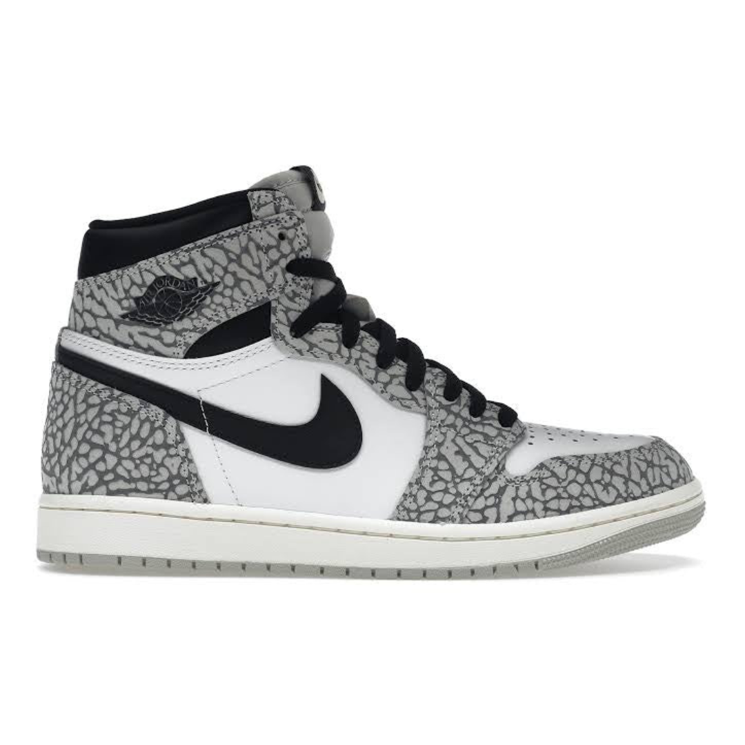 Jordan 1 Retro High OG White Cement