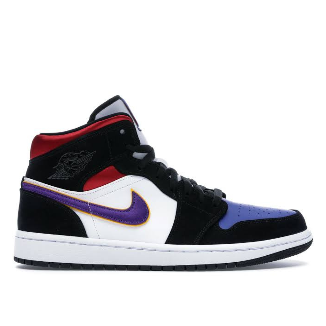 Jordan 1 Mid Lakers Top 3