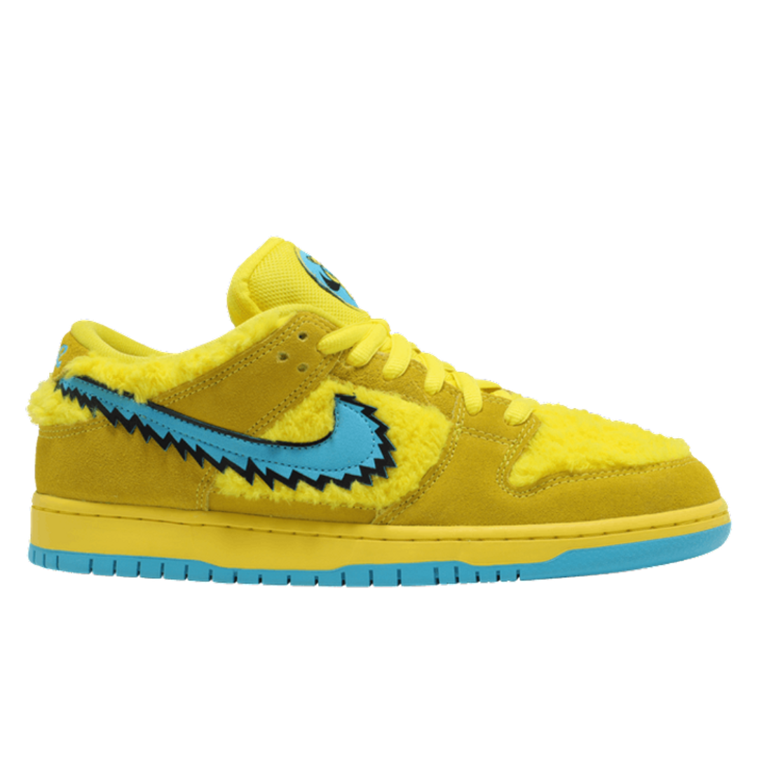 Nike SB Dunk Low Grateful Dead Bears Opti Yellow