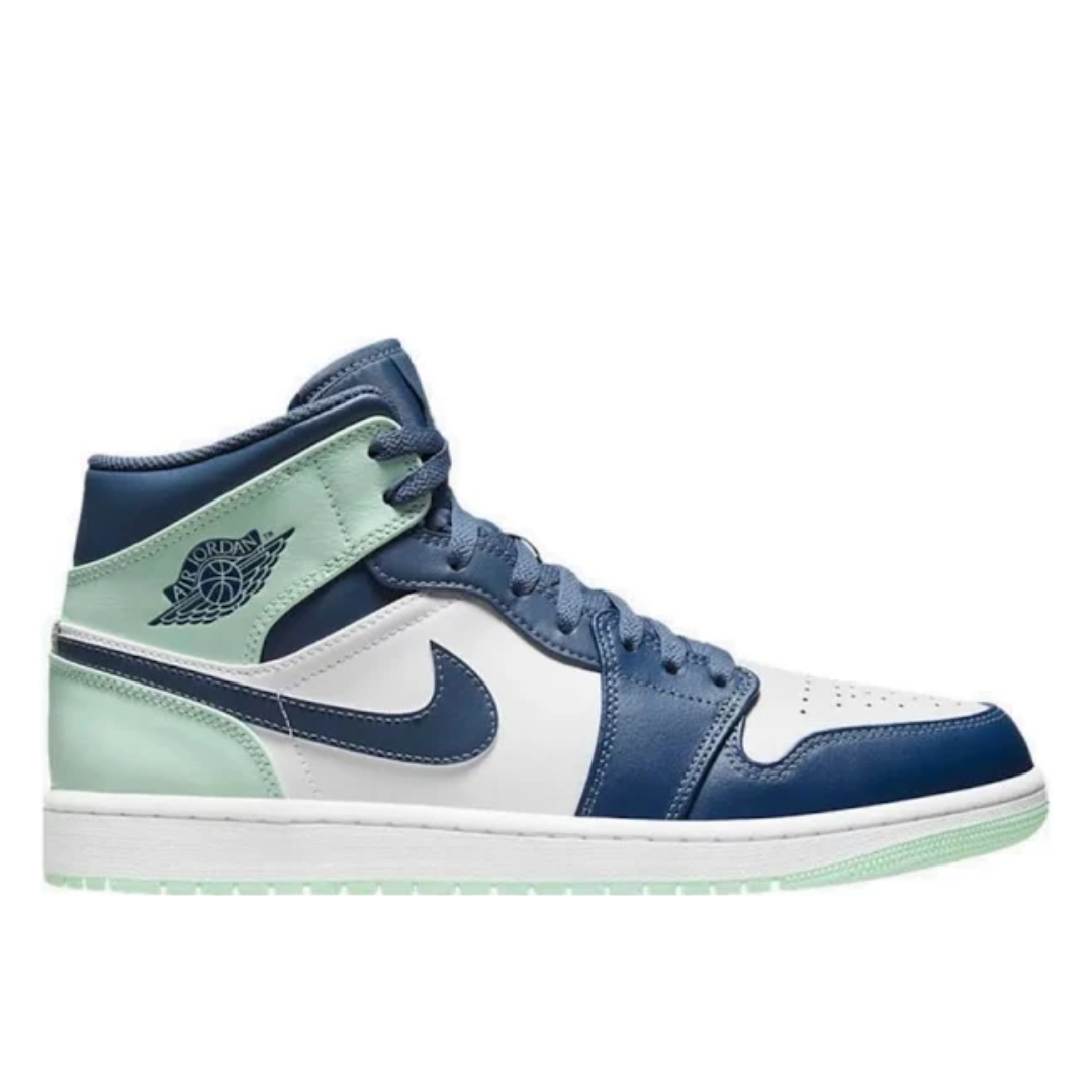 Jordan 1 Mid Mystic Navy Mint Foam