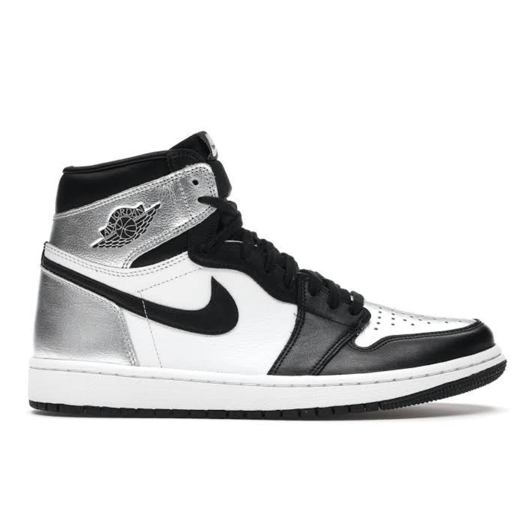 Jordan 1 Retro High Silver Toe