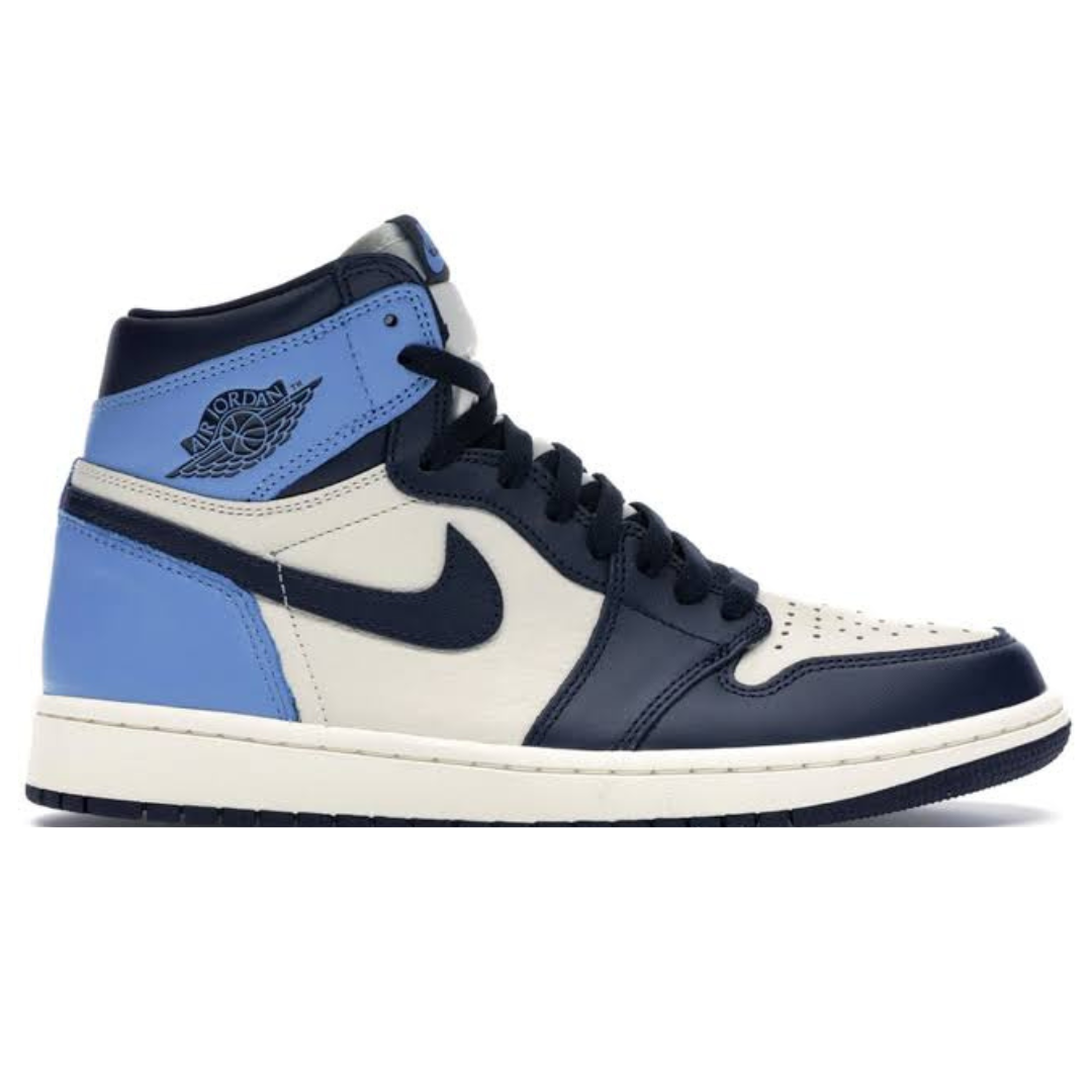 Jordan 1 Retro High Obsidian UNC