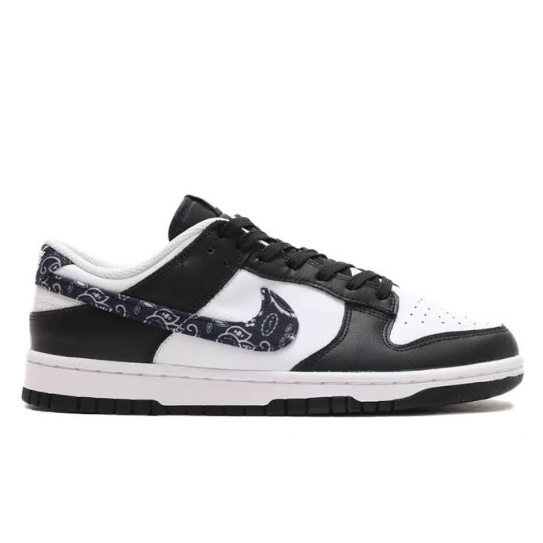 Nike Dunk Low Black Paisley