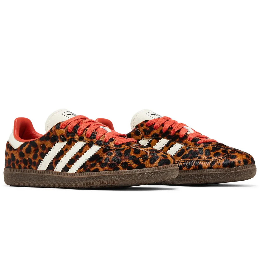 Adidas Samba OG Preloved Red Leopard
