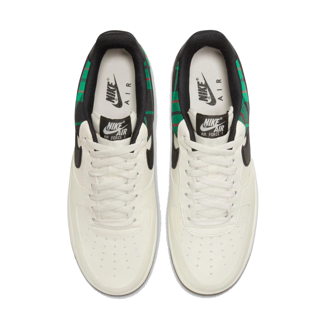 Nike Air Force 1 Low 07 LX Plaid Pale Ivory Stadium Green