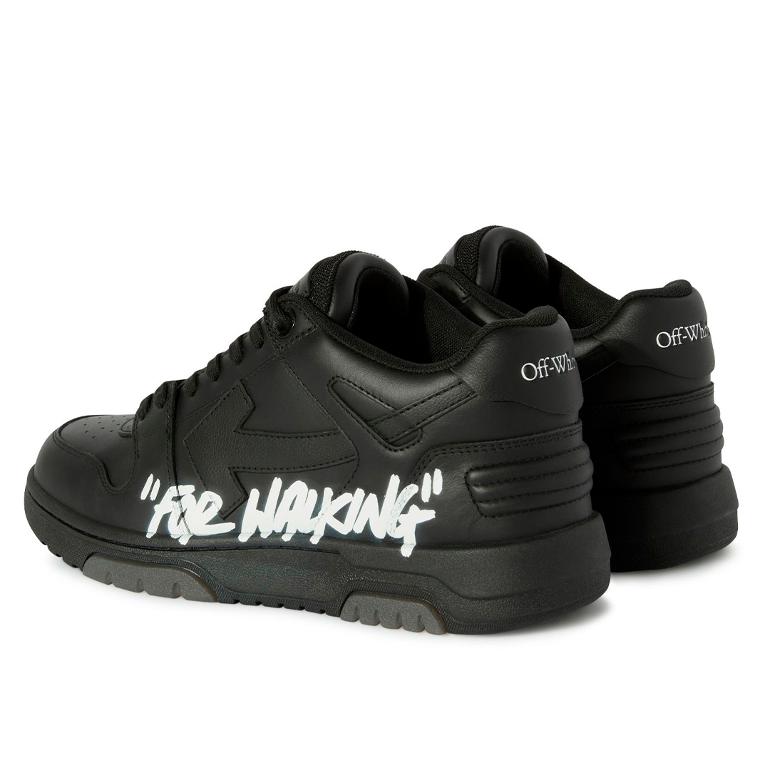OFF-WHITE Out Of Office "for Walking" - Black
