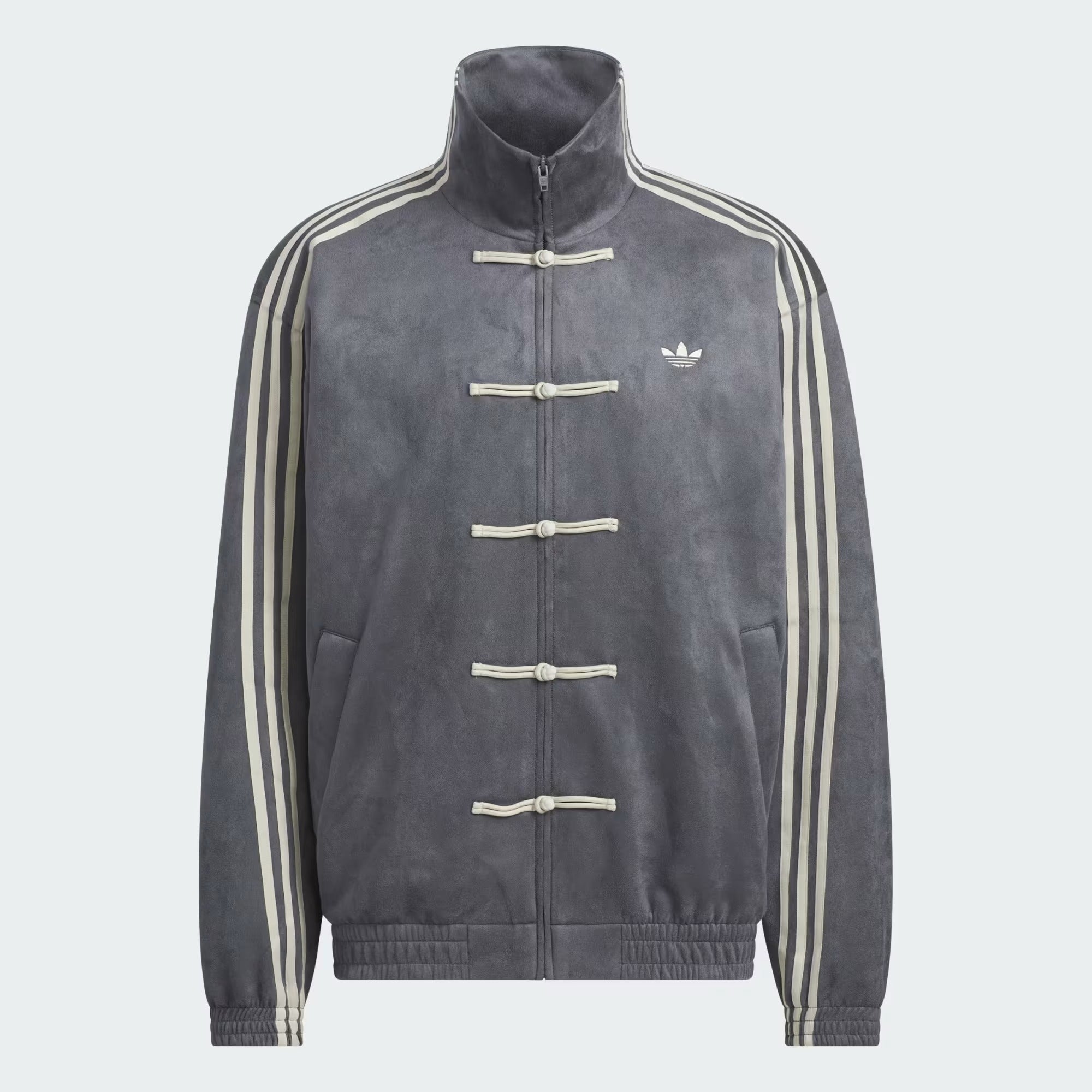 Adidas Chinese Jacket Dark Grey