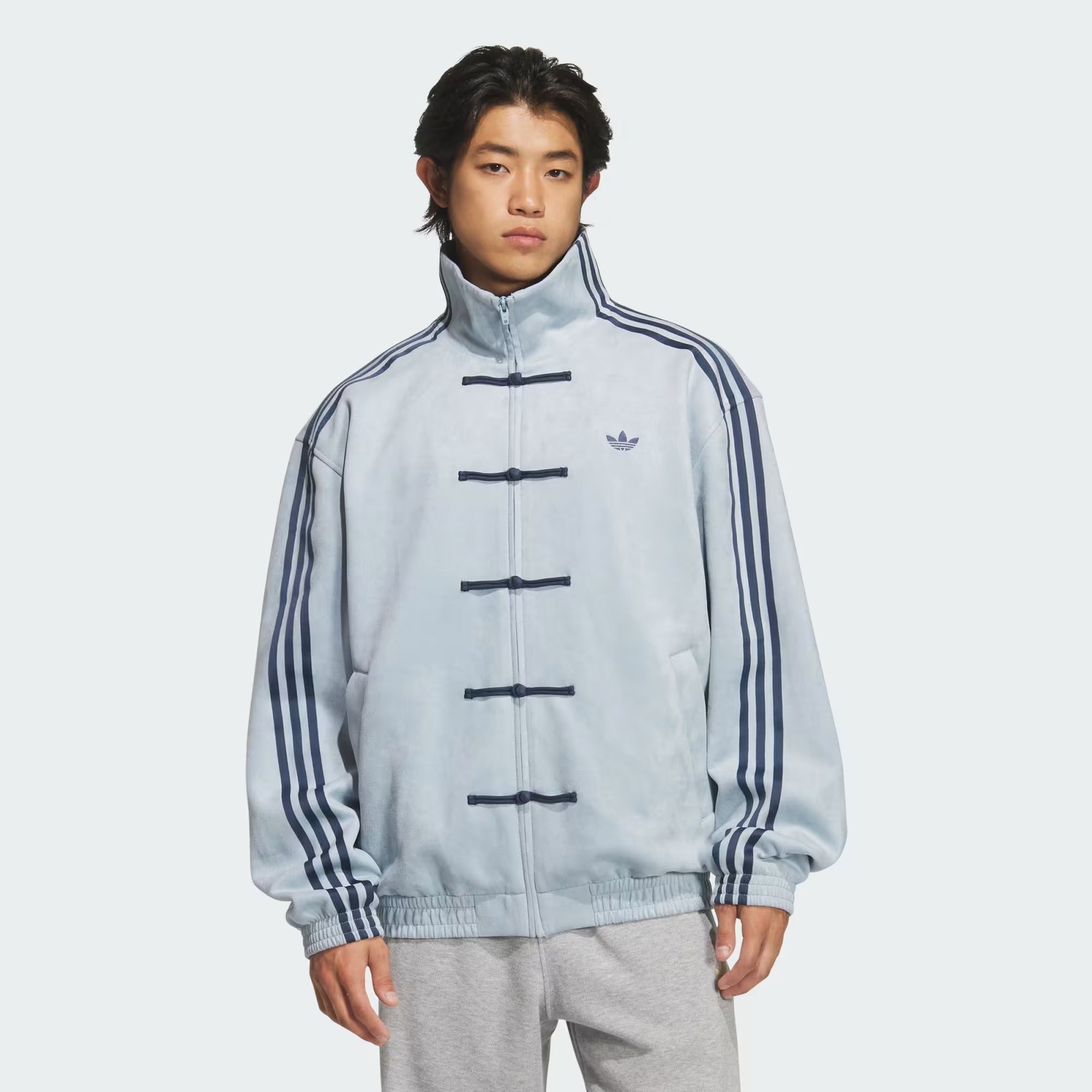 Adidas Chinese Jacket Blue